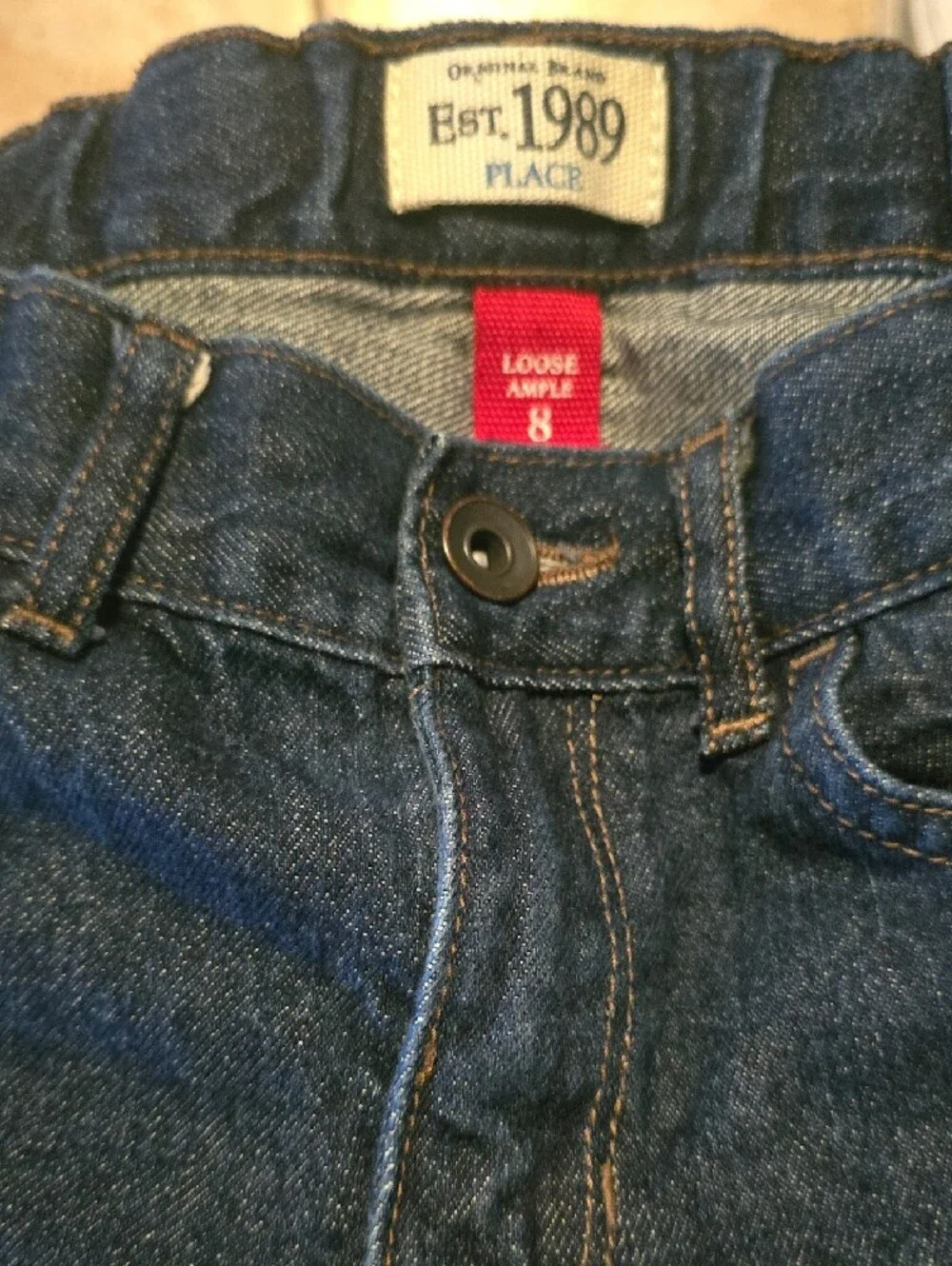 The Children's Place Dark Blue Kids Denim Jeans